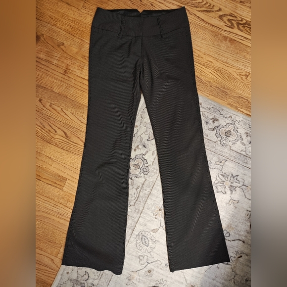 .Ounce Black Pinstripe Pants - Picture 1 of 10